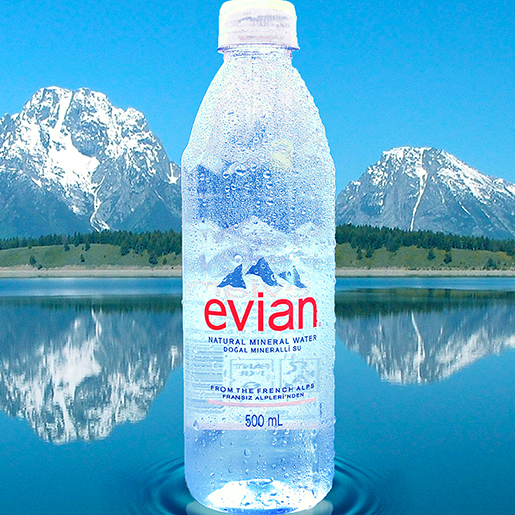Evian Water